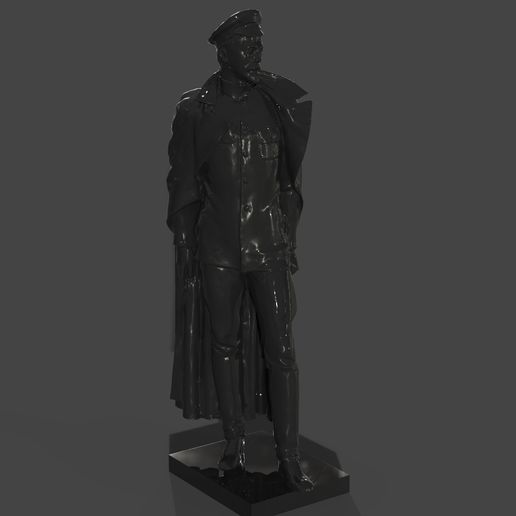 Felix Dzerzhinsky bust (USSR NKVD LEADER) IRON FELEX 3D model