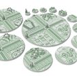 all.jpg Cinan haven - 400 Round & Oval & Hexagonal bases for wargame set 4-5