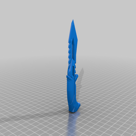 Valorant protocol 781 knife 3D model
