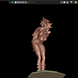 blender_xU9FbfGAxP.png Punk Storm, Ororo Munroe, X-men, Figurine habillée, de Marvel Rivals pour impression 3d