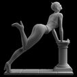 2.jpg Catwoman Diamond Thief Sculpture Art Figure Batman Download 3D print model STL files statue digital pattern 3D printing
