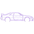 Nissan R33 GTR.stl Nissan - R33 GTR