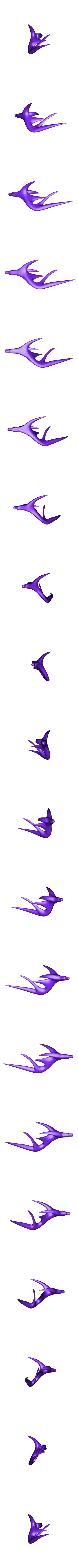 (v.2) Horn_Left.stl Deer