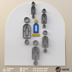 rs vene CI} OG) Fichier STL Coupeur de forme organique #5 desing lorren3d・Modèle pour imprimante 3D à télécharger