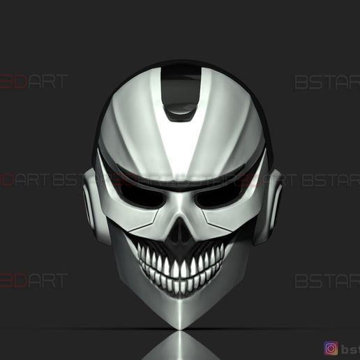 Ghost Rider Helmet On Fire