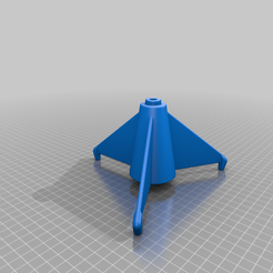 Christmas_Tree_Support_8mm.png Free 3D file Christmas Tree Tripod 8mm hole・3D printable model to download