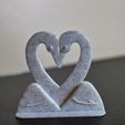 IMG_0415.jpg Graceful 3D Printed Swan Figurine that Forms a Perfect Heart