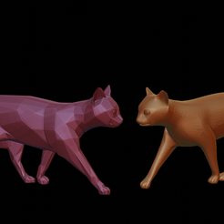 Cat_Miniature_1.png Fichier STL Chat Miniature Modèle imprimé en 3D・Modèle à télécharger et à imprimer en 3D