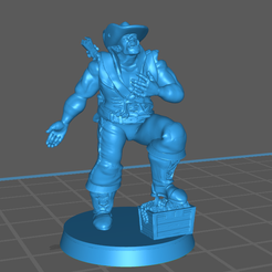 Bard.png Fichier STL HeroQuest Bard・Design imprimable en 3D à télécharger