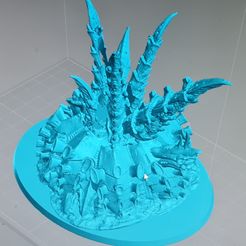 20220419_113816.jpg Free 3D file 40k Flying Base with Tyranid Scenery v4・3D printing idea to download