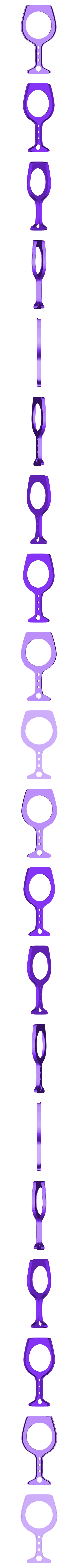 ct.wine.stl Wine Glass Cookie Cutter