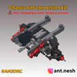 6x6-preview1.jpg Chassis 6x6 conversion kit for 3D printed Hummer H1 by [AN3DRC]