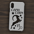 Case iphone X y XS Capricorn2.png Case Iphone X/XS Capricorn sign