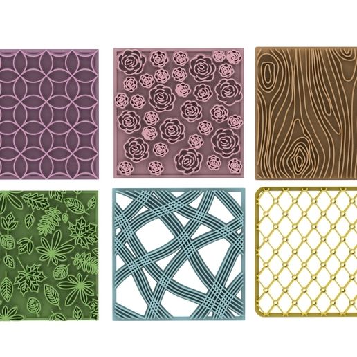 texturas.15.jpg Télécharger fichier STL Ensemble de textures • Design pour imprimante 3D, juanchininaiara