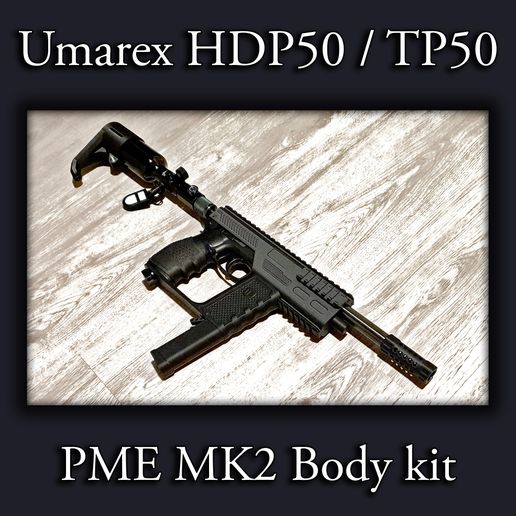 Canon De Tuning Z-RAM Pour Umarex HDP50 TP50 - Acier Avec Extension