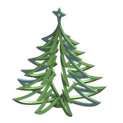 1.jpg STL file Christmas tree・Template to download and 3D print