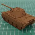 PzV_MMatt_TT_0035.jpg PzV Panther WW2 Tank STL Modèle pour imprimante 3D