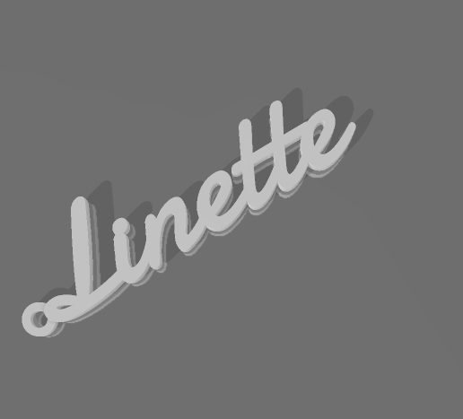 👩 Linette・ STL File for 3D printing・Cults