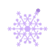 Snowflake_ornament.stl Snowflake ornament