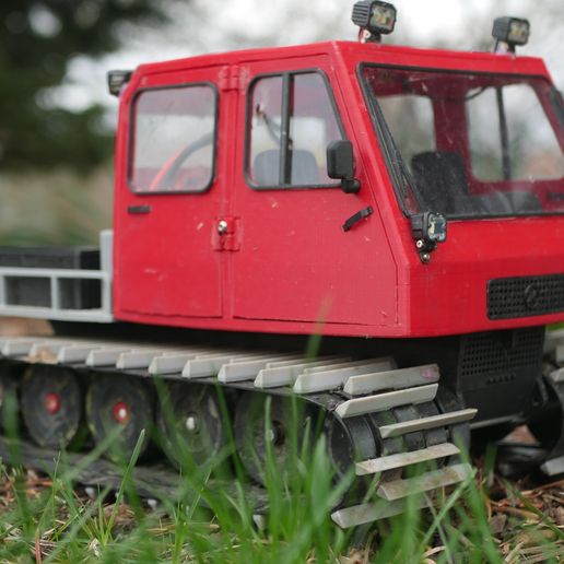 1/10 Pistenbully Scout Snowcat 3D model