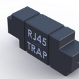 RJ45-Trap-Connector.png Secure RJ45 female-to-female connector (Holder trap connector RJ45)