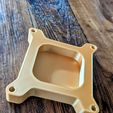 PXL_20240212_162148468~2.jpg Holley 4150 carburetor block off plate with built in parts tray.
