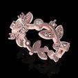 Women-Ring-Bend-3D-printable-model-9.jpg Women Ring Bend 3D printable model
