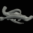 pike-high-quality-1-19.png big old pike underwater statue on the wall detailed texture for 3d printing