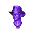 head.stl Indiana Jones bust 3D print model