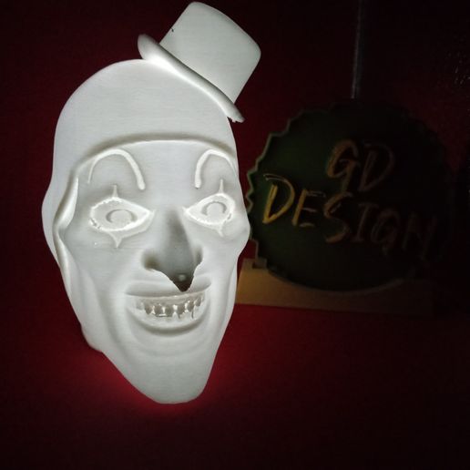 🎨 Art The Clown From Terrifier Ver 2・ STL File for 3D printing・Cults