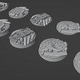 ovw.png 5x 40mm base industrial desert (+toppers) [set 2]
