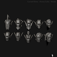 ArenaCult_Heads.png Cursed Elves 2.0 - Arena Cult Set