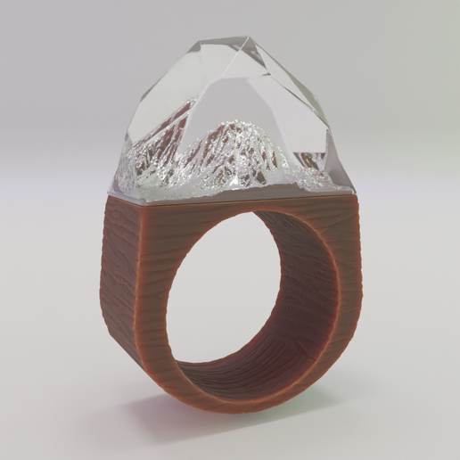 Secret Forest Ring 3D model