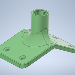 Screenshot-2023-07-25-161109.png STL file Starlink Dish Mount for 5 in 12 Roof Slope (22.6 Degrees)・3D print design to download