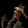 Deathstroke4.jpg Deathstroke OBJ collectibles EDITABLE 1 piece. No cuts, scalable.