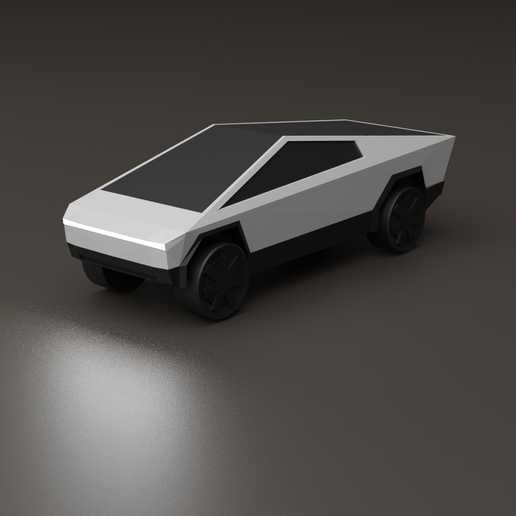 Tesla Cybertruck - 3D model önizlemesi