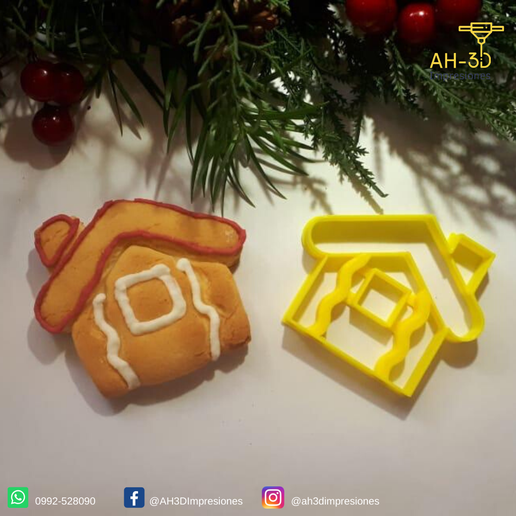 Christmas Tree cookie cutter - 3D model önizlemesi