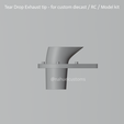 New-Project-2021-08-27T145216.950.png Tear Drop Exhaust tip - for custom diecast / RC / Model kit