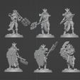 collection.jpg Download file W40k Miniature Warrior of melee • 3D printable design, martinletiec