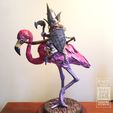 Photo-Jul-11,-2-58-09-PM.jpg Flamingo Warrior, Death Dealer Guardin' Gnome, Tabletop RPG Miniature or Statue