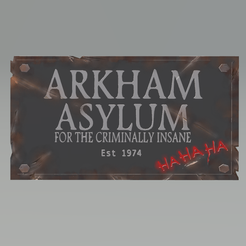 image-4.png Batman Joker Arkham Asylum Plaque