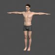1.jpg Beautiful man -Rigged and animated for Unreal Engine