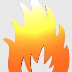 firr.png Archivo 3D gratis Fire Pendant・Diseño de impresora 3D para descargar