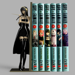 SS.png Anime - Yor Briar, Bookend for Books