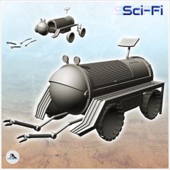 1-PREM.jpg Archivo STL Vehículo de exploración rover automatizado con brazos dobles (3) - Future Sci-Fi SF Post apocalyptic Tabletop Scifi・Diseño de impresora 3D para descargar