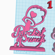 rocketpunch1.png Rocket Punch v1 Kpop Display Logo Ornament