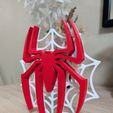 Spiderman-web-2.jpg Spiderman with logo canvas Fanart design
