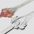 Red_ranger_sword_pers.jpg Download STL file Power rangers Legacy Red Ranger Sword • 3D printing model, MLBdesign