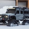Chutes de neige pour Traxxas TRX4