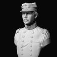 04.jpg General Robert Gould Shaw bust sculpture 3D print model